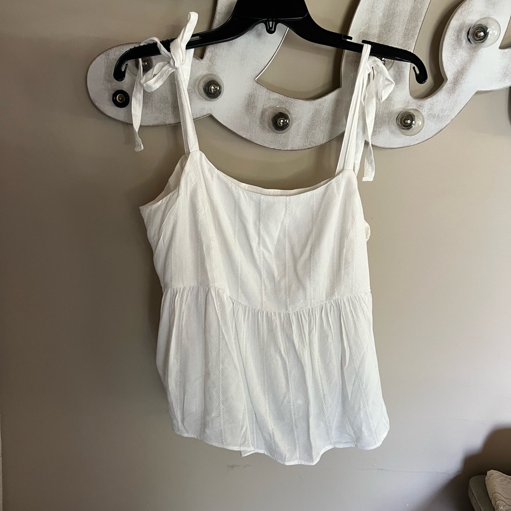 White blouse top